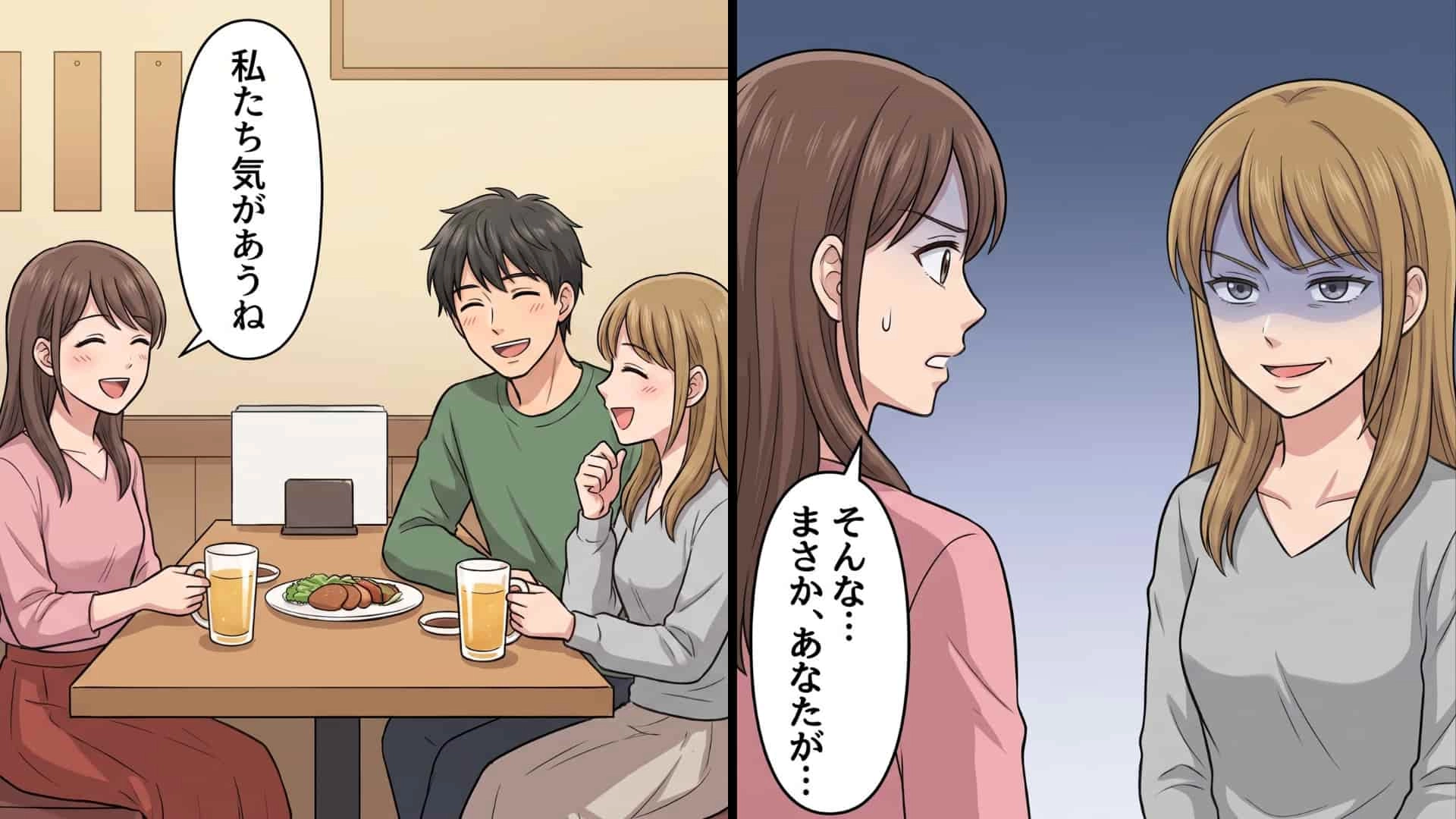 【実録】「私のほうが彼にあっていると思ったから」私の恋愛をずっと応援してくれた友人。しかし、彼女の裏の顔が判明して...!