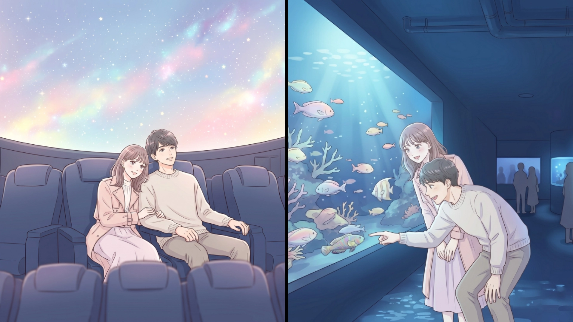 【梅雨入り前にチェック】雨の日でも楽しい♡「デートスポット」3選