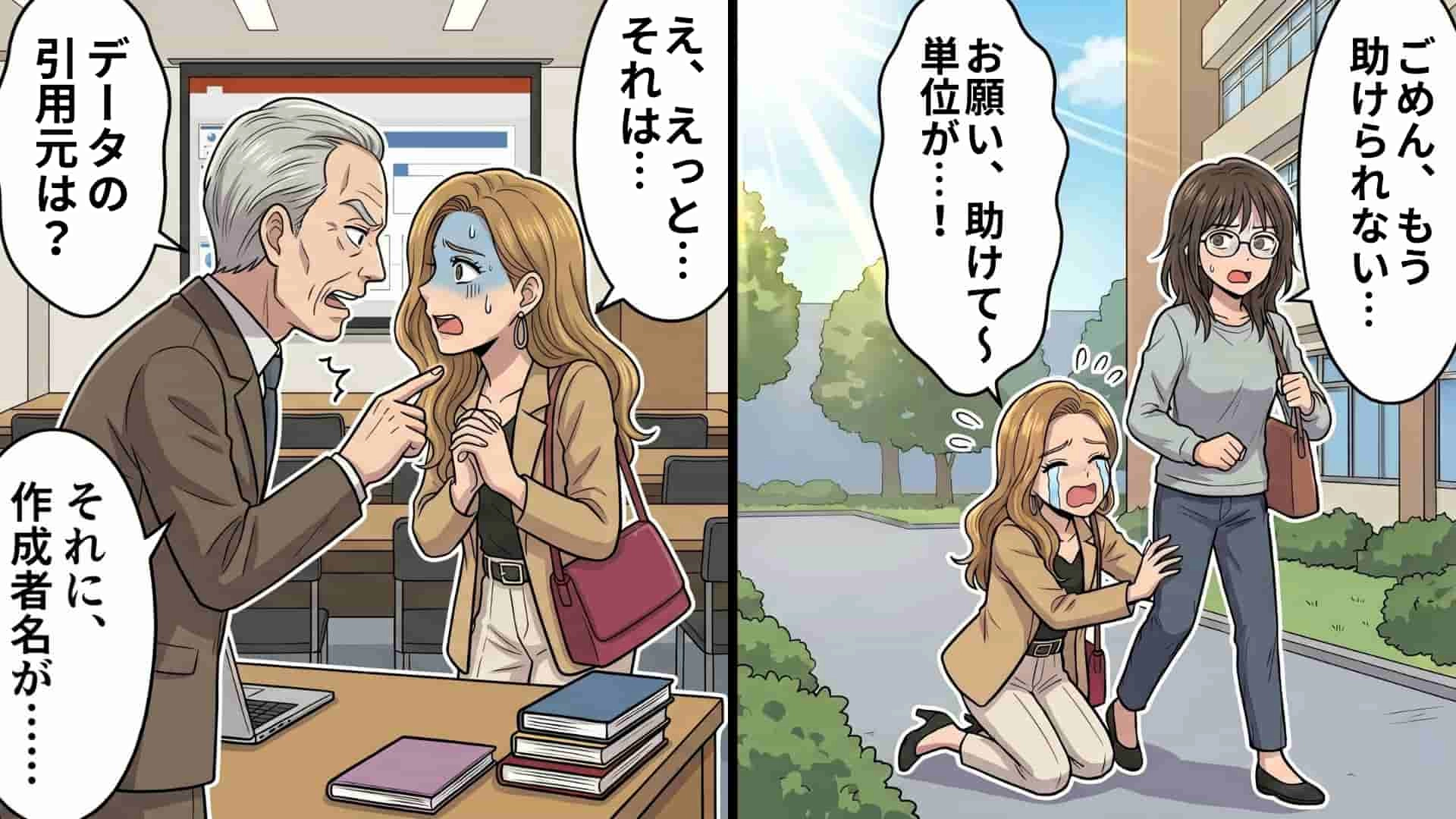 【後編】【最後にスカッと！】ゼミの課題を丸投げしてきた友人。徹夜で代わりに完成させると、発表会で【まさかの展開】に...！？