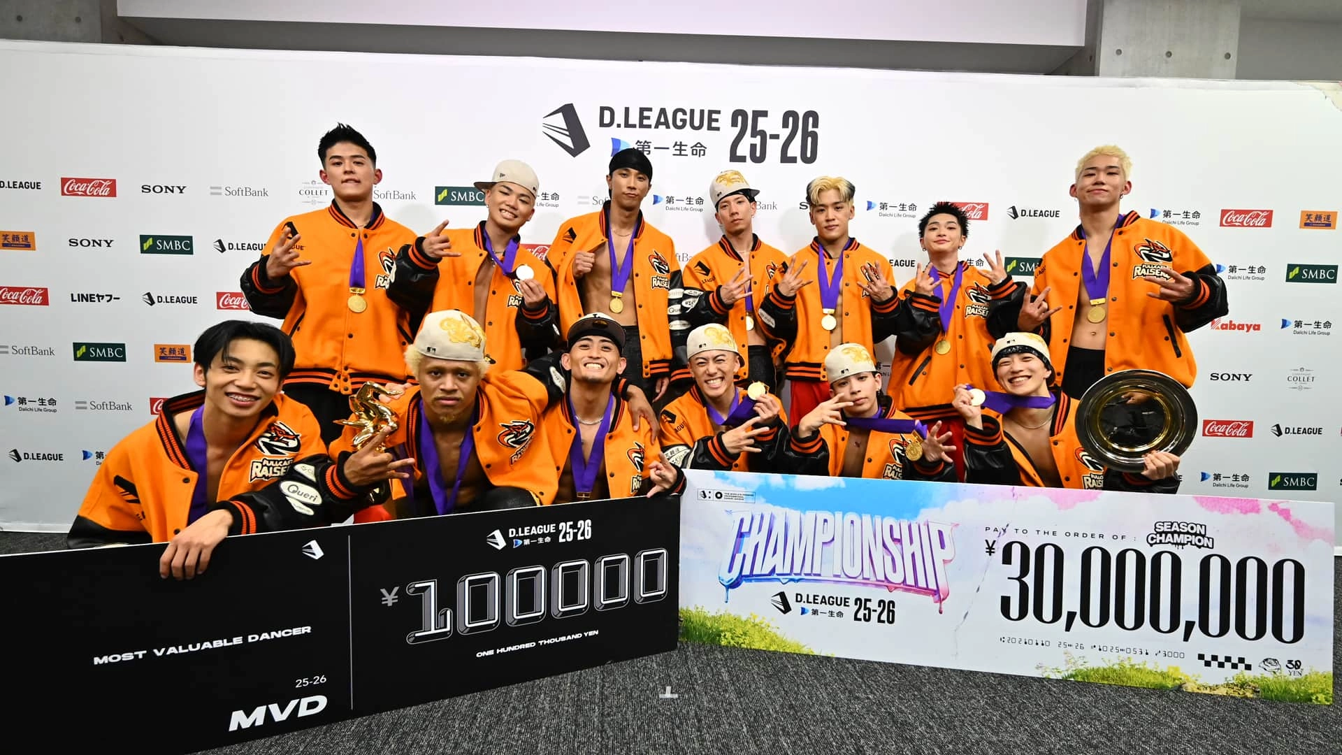 「D.LEAGUE 25-26 CHAMPIONSHIP」白熱の最終決戦をレポ!“悲願の初優勝”を果たした【FULLCAST RAISERZ】涙のコメントをCHECK