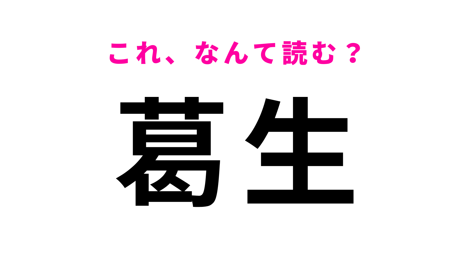 「葛生」はなんて読む？「く」から始まるひらがな3文字の駅名！