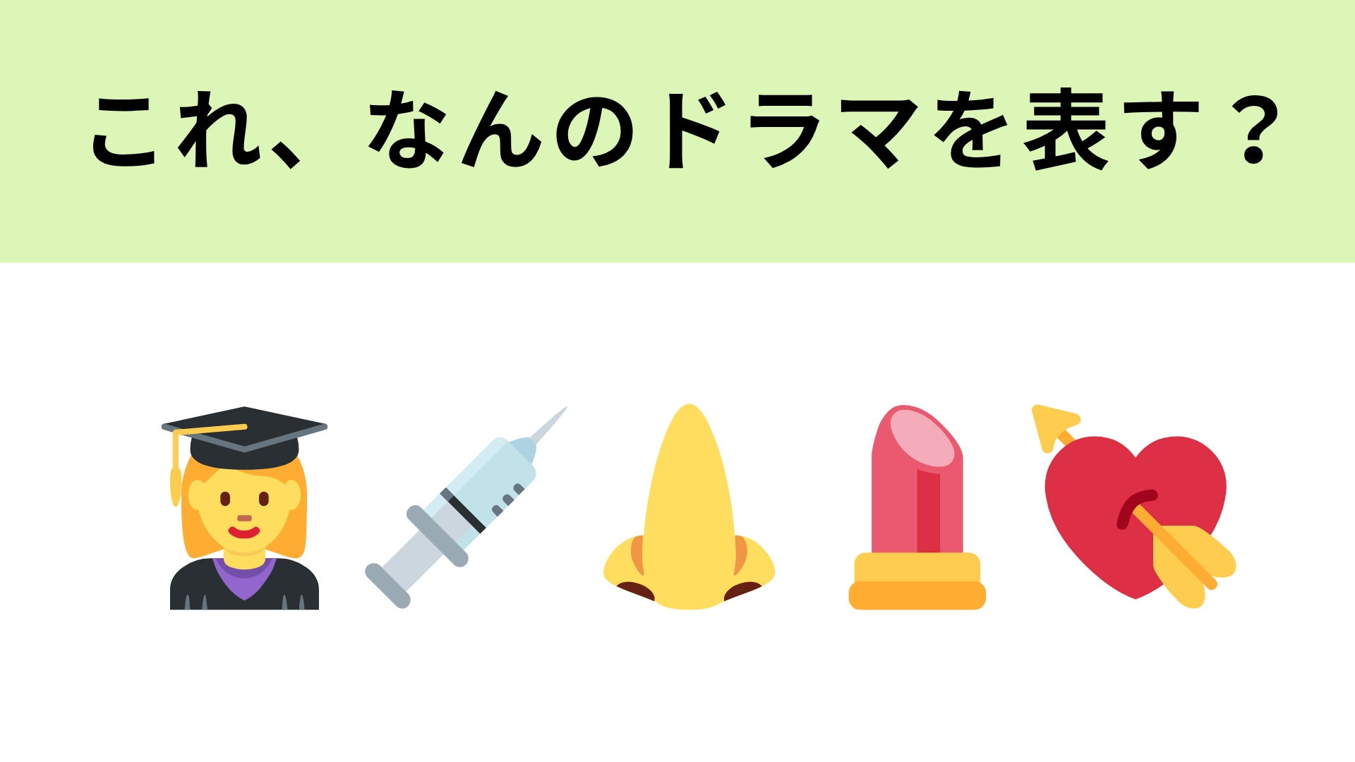 この絵文字が表すドラマは？2018年に放送された韓国ドラマ！