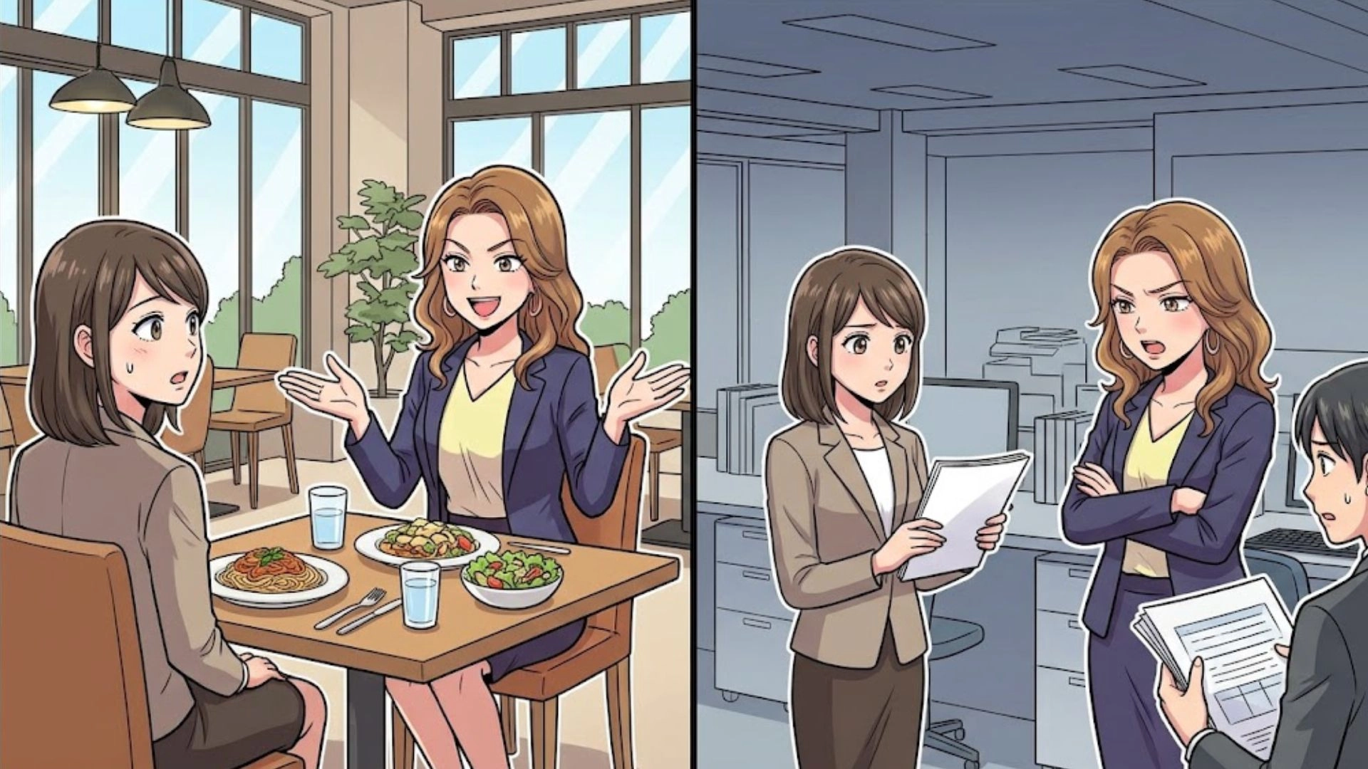 「私がなんでもできすぎて…」前職での経験を自慢する同僚。実際の仕事ぶりとのギャップを感じていたある日、【信じられない事実】が発覚して...！
