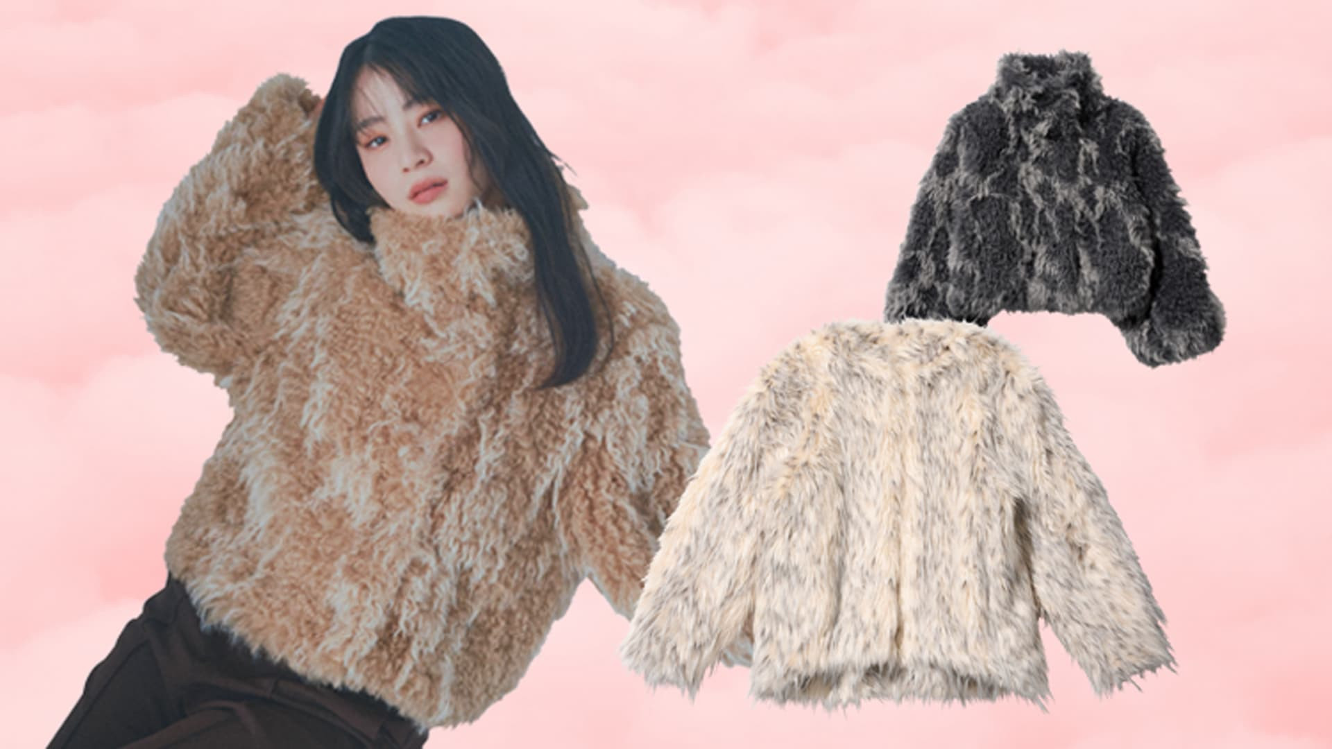 1枚でしゃれ感をアピール！脱ブナンコーデがかなう【アニマル柄ファーアウター】3選