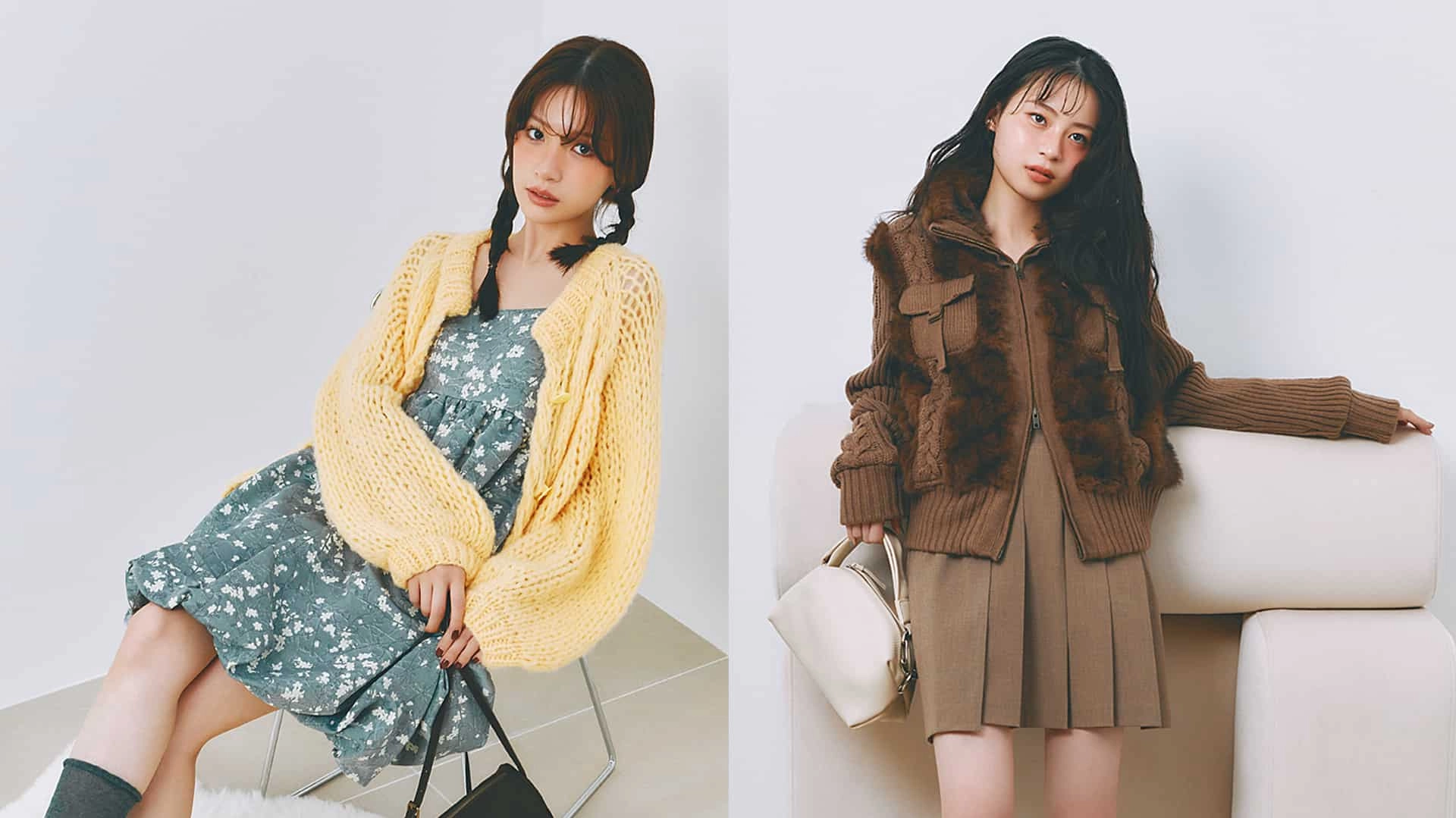 ふわもこニットでアカヌケ♡ あざと可愛い「ファー&カギ針編み」ニットまとめ