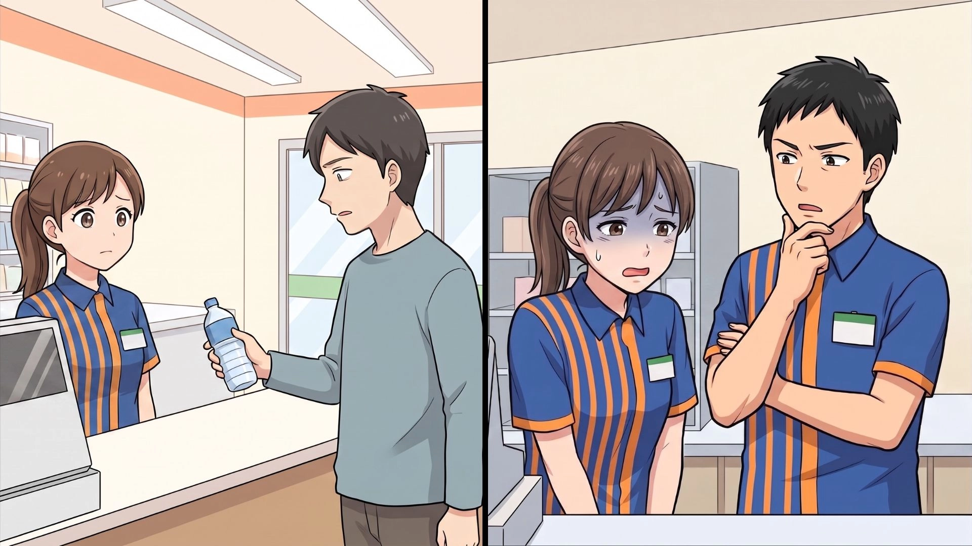 【バイト】「汚いから嫌だ」“潔癖症”のお客さんに苦戦…ピンチを救ったアイディアとは！