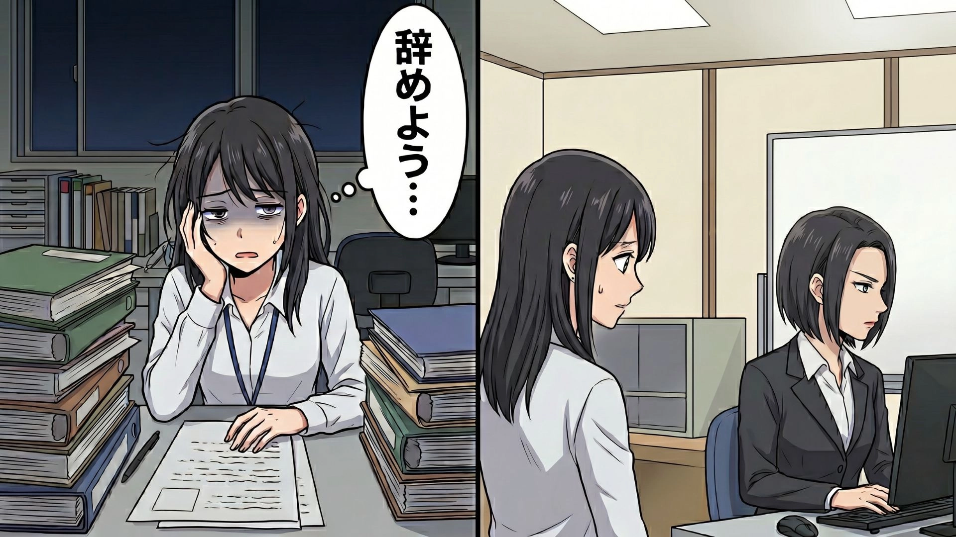 鬼上司のせいで心身ともに限界寸前...退職を報告した途端、上司が【まさかの態度】をとってきて！？・前編