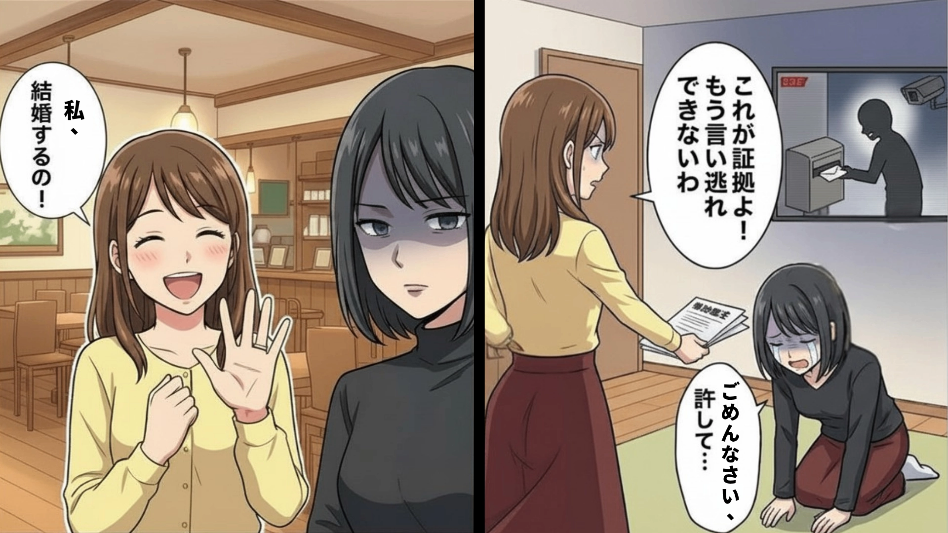 親友に結婚することを報告したら、【まさかの嫌がらせ】が始まって！？主人公は“ある行動”を...！