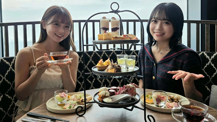 飲むモンブラン!?「“栗×キャラメル”オータムアフタヌーンティー」はいかが？
