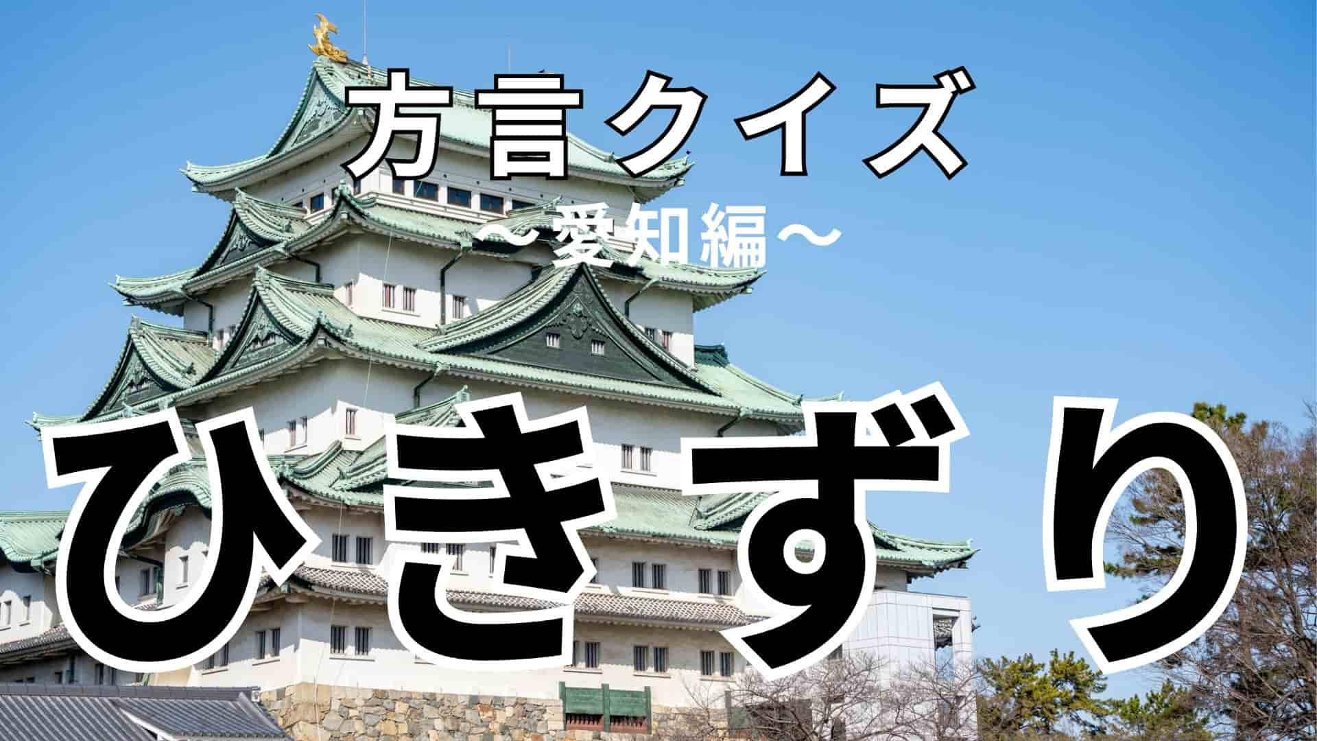 「ひきずり」の意味は？答えが意外すぎる…！【方言クイズ】