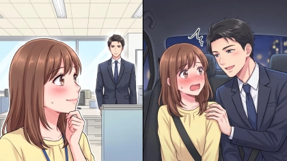 【まさかの悲劇】憧れの先輩と〈タクシー車内〉で2人きりに。積極的すぎるアプローチに困惑...！