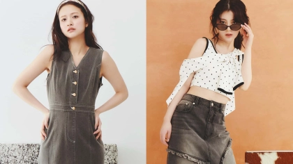 デニムだけど上品で軽やか♡ やせ見え＆スタイル補正してくれる「女みデニム」特集
