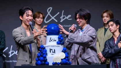 【INI】メンバーとの仲良しエピを披露♡ 「＆be」発表会でお誕生日メンバーにプレゼントされたものとは...？