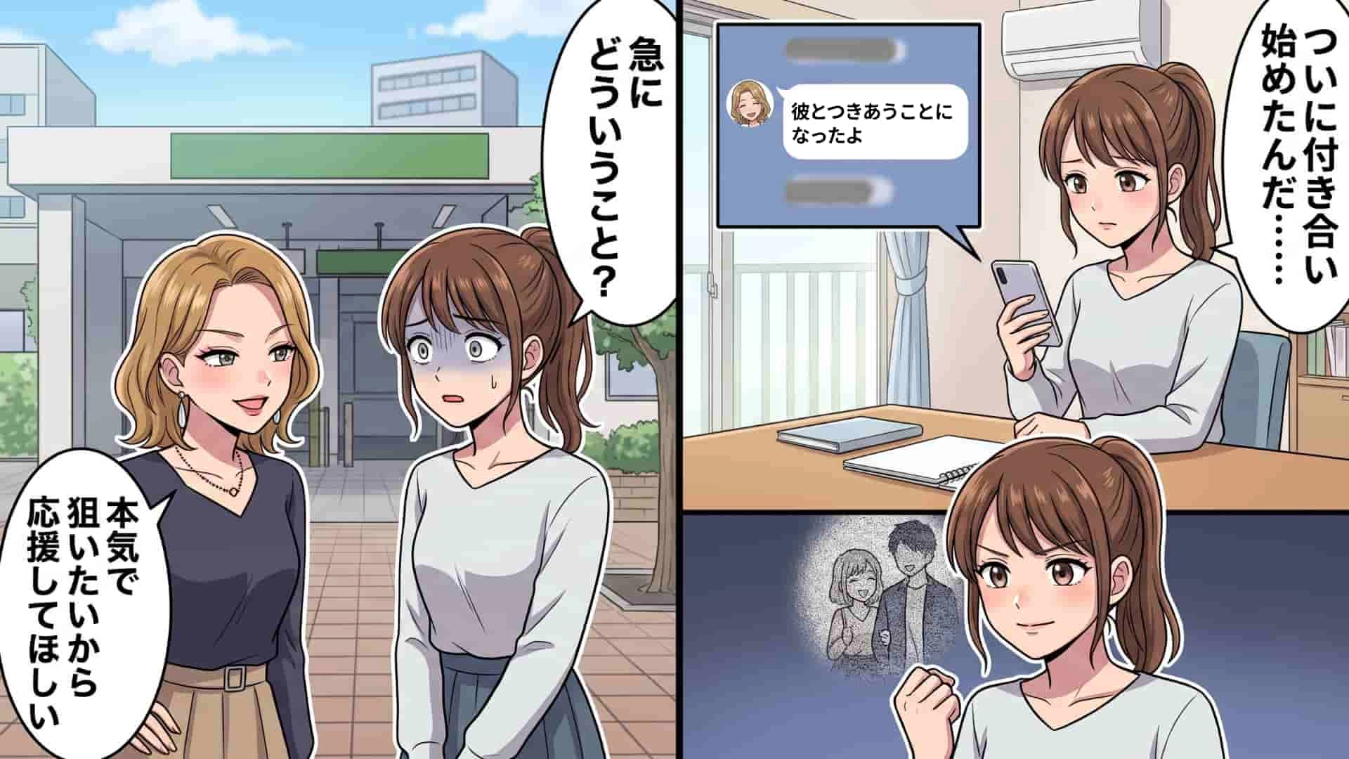 【後編】【まさかの展開】「本気で狙いたいから応援してほしい」好きな人との食事♡ 恋愛相談していた親友を連れて行くと、【最悪の事態】に...！？
