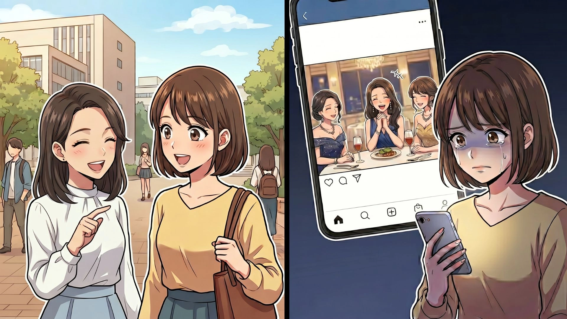 友人が【ミスコン】に出場。すると、彼女に“ある異変”が...！