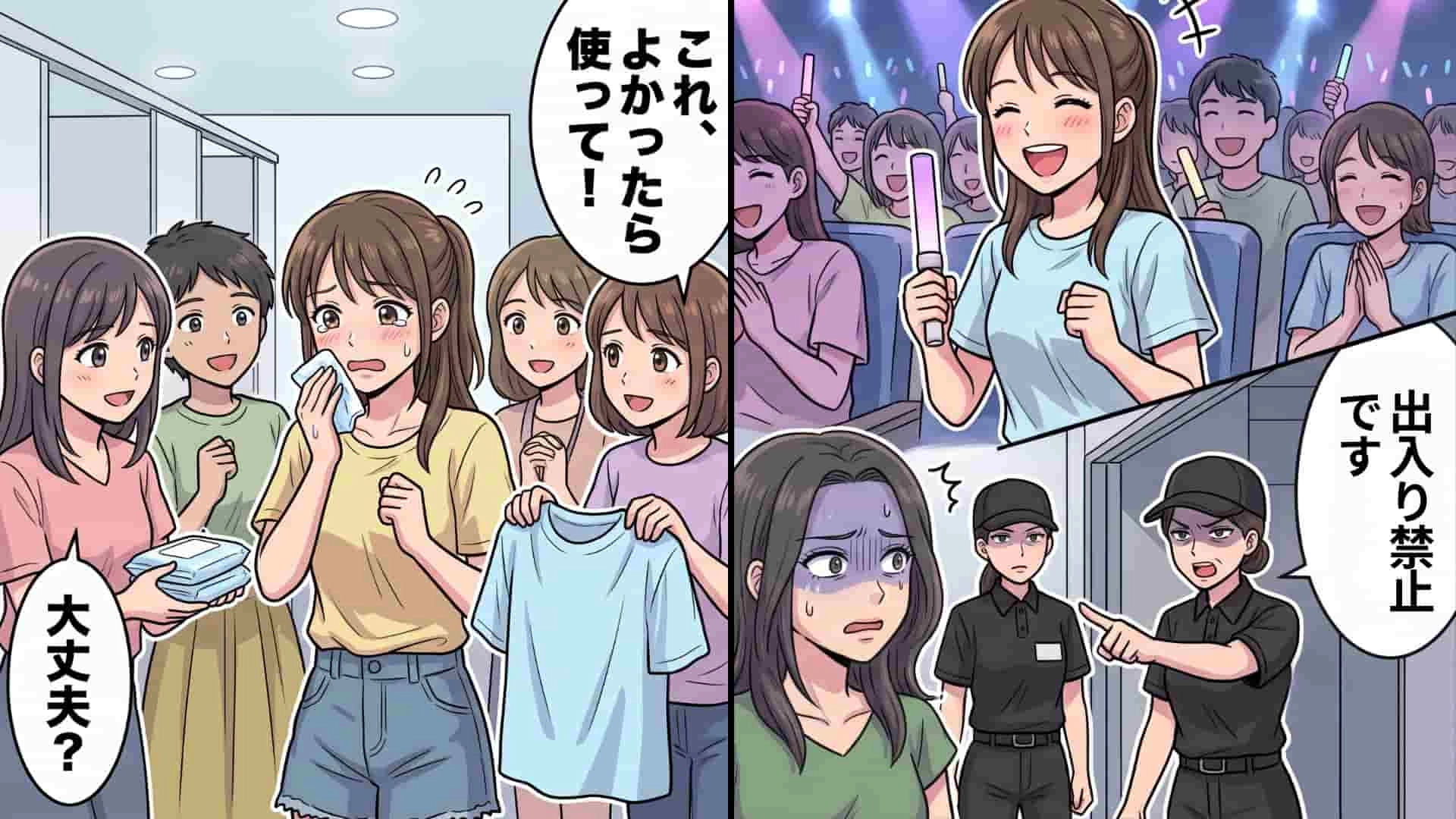 【後編】【最後にスカッと！】待望のライブ会場で“突然の嫌がらせ”！？開演直前に【最悪の事態】が...！