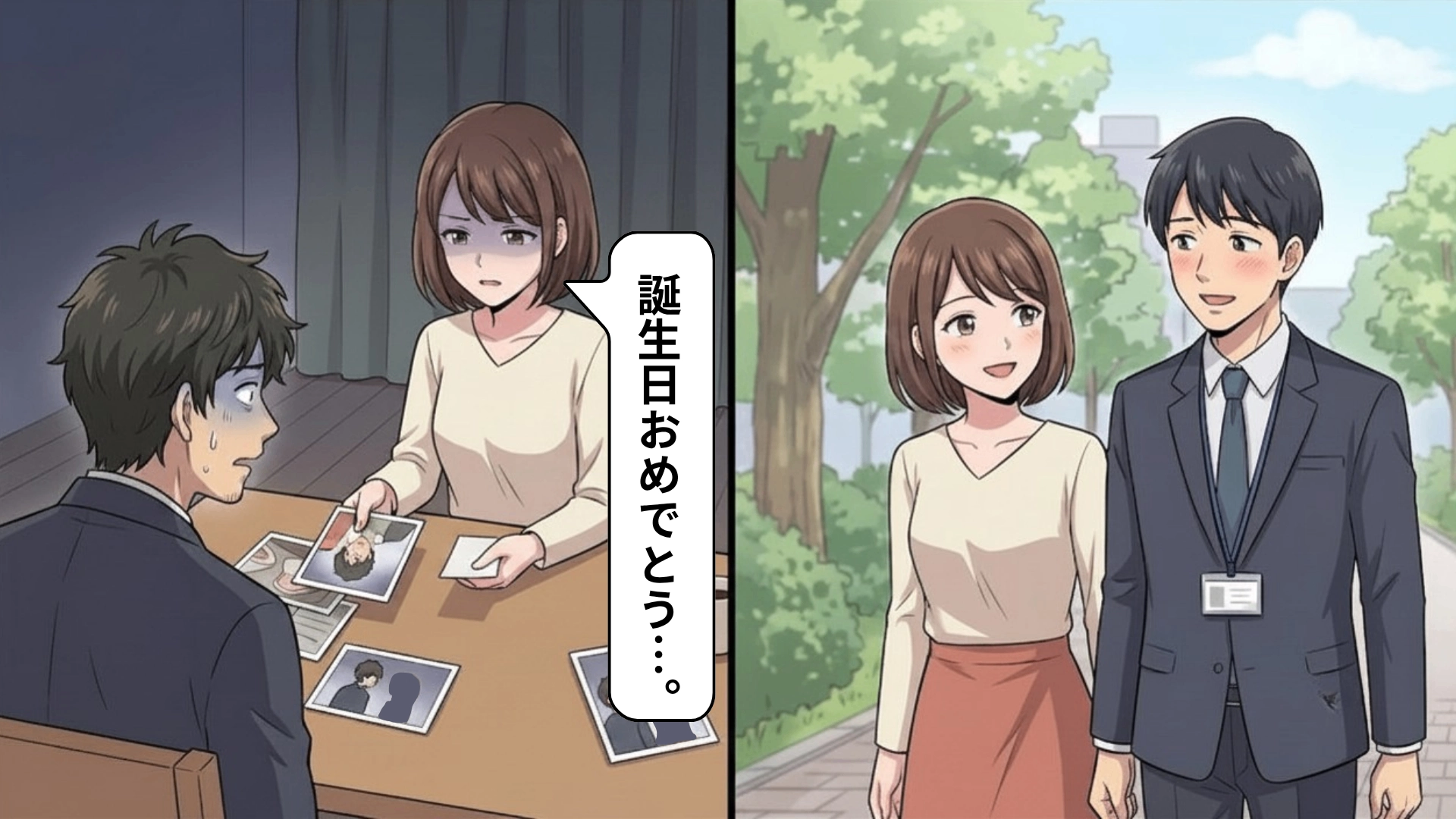 【後編】【修羅場】彼の誕生当日。裏切りに気づいた主人公は、【まさかのプレゼント】を用意していて...！？