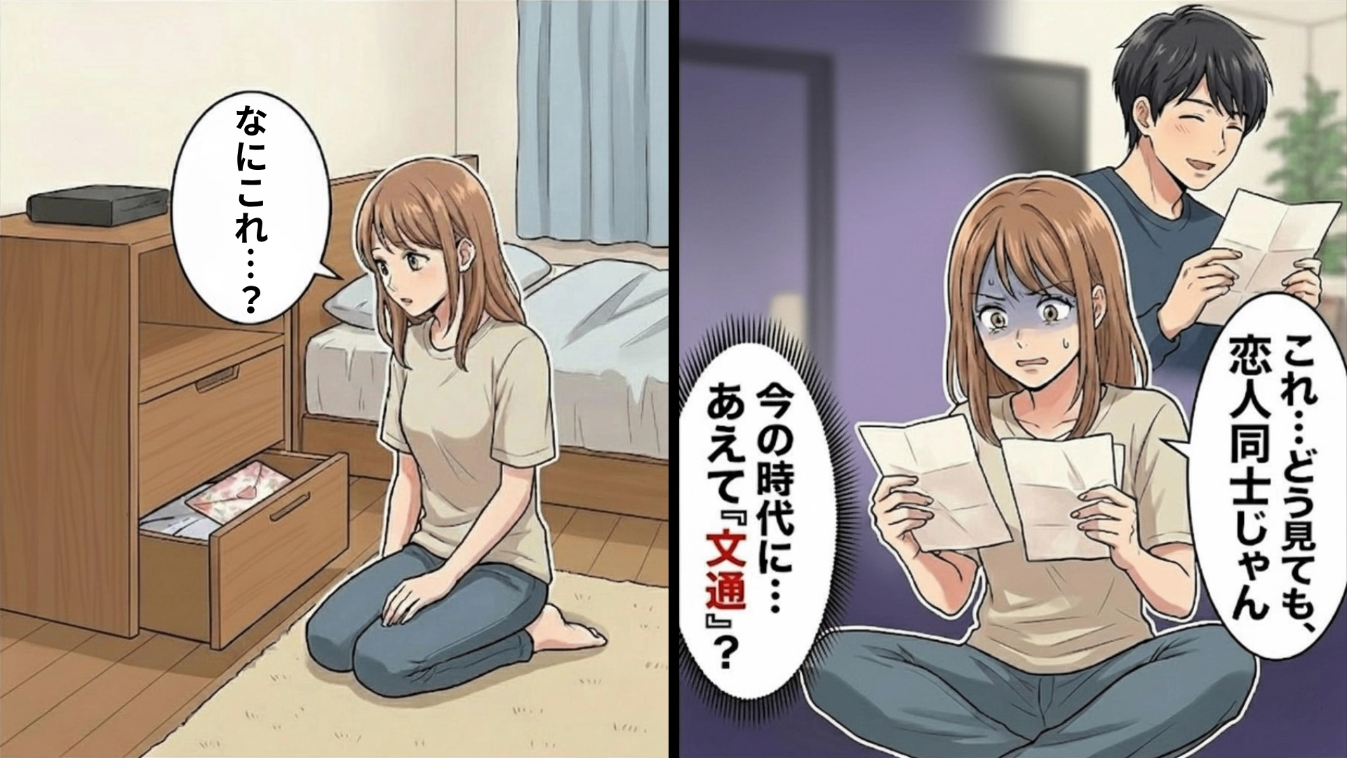 【最後にスカッと！】「なにこれ...？」交際2年の彼氏の部屋で、手紙を発見。なか身を見ると“恐ろしい事実”が発覚して...！・前編
