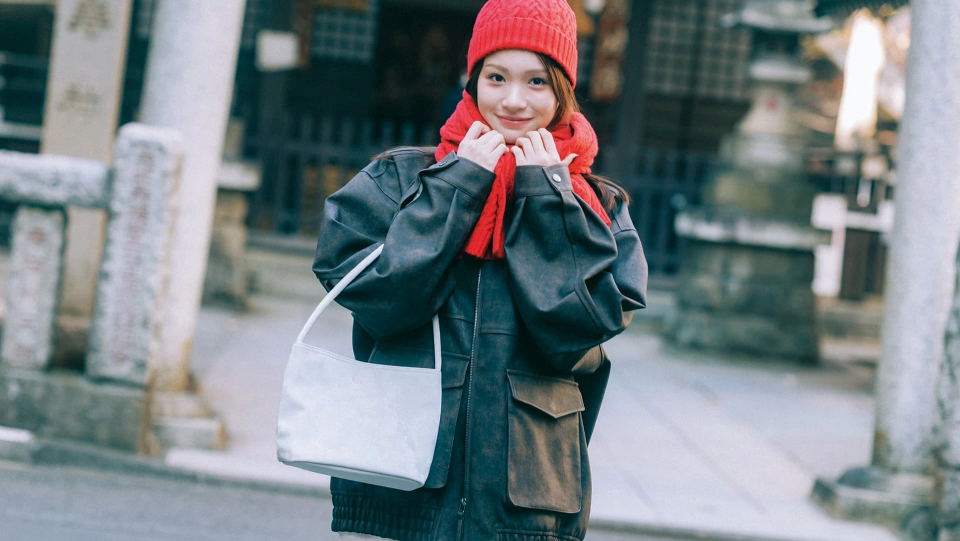 冬コーデを脱マンネリ!メンズが共感できる【古着ライクなレザーブルゾン】活用術