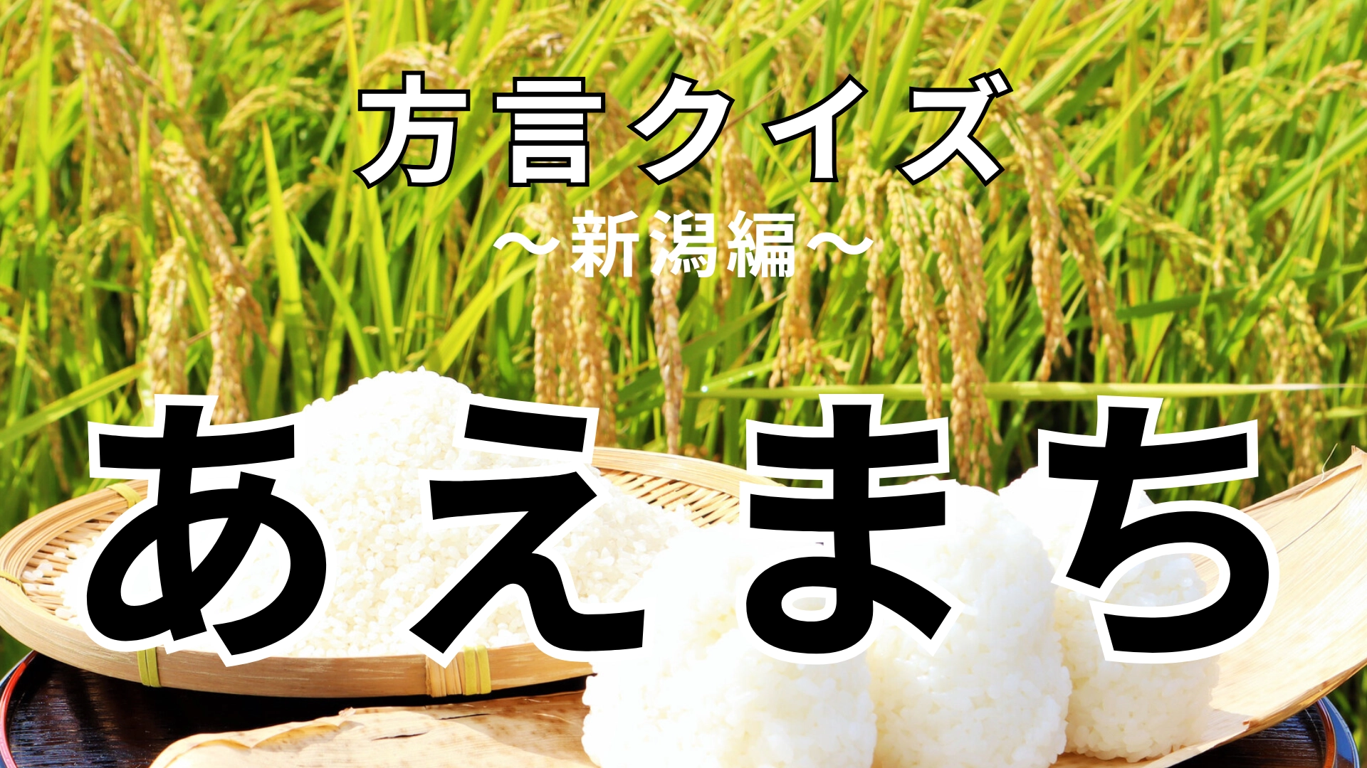 「あえまち」の意味は？「ころんでおーあえまちした」ってどういうこと！？【方言クイズ】
