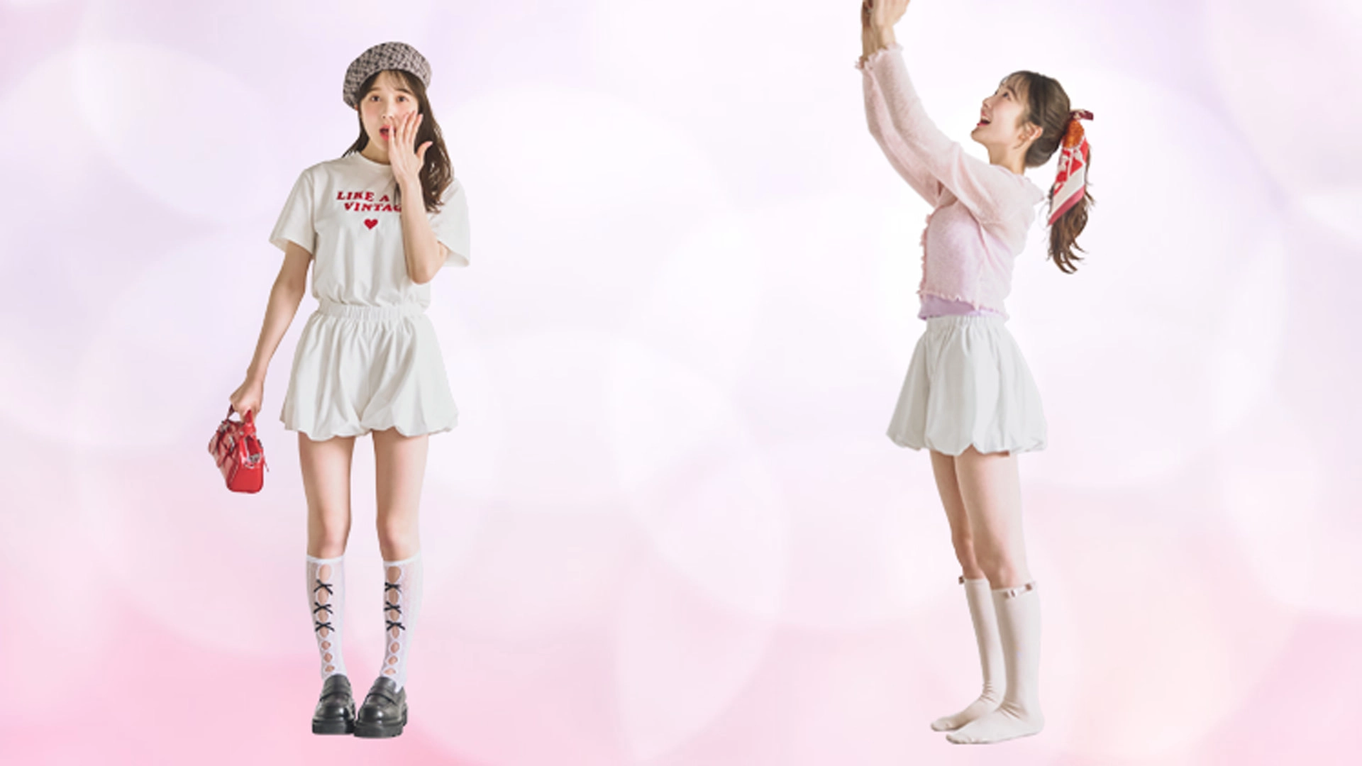1枚で圧倒的な存在感♡ トレンド継続中な「バルーンミニパンツ」の着回しコーデ3選