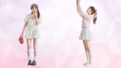 1枚で圧倒的な存在感♡ トレンド継続中な「バルーンミニパンツ」の着回しコーデ3選