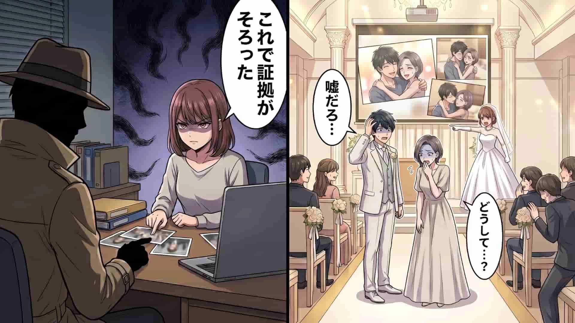 【後編】【最後にスカッと！】結婚式直前、彼の浮気が発覚。挙式当日に主人公が【まさかの逆襲】を仕掛けて...！？