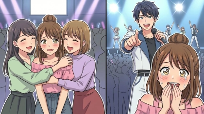 【後編】【推し活】ライブ会場で、“同担”のファンがありえない嫌がらせを...落ち込む主人公に【予想外の事態】が！？