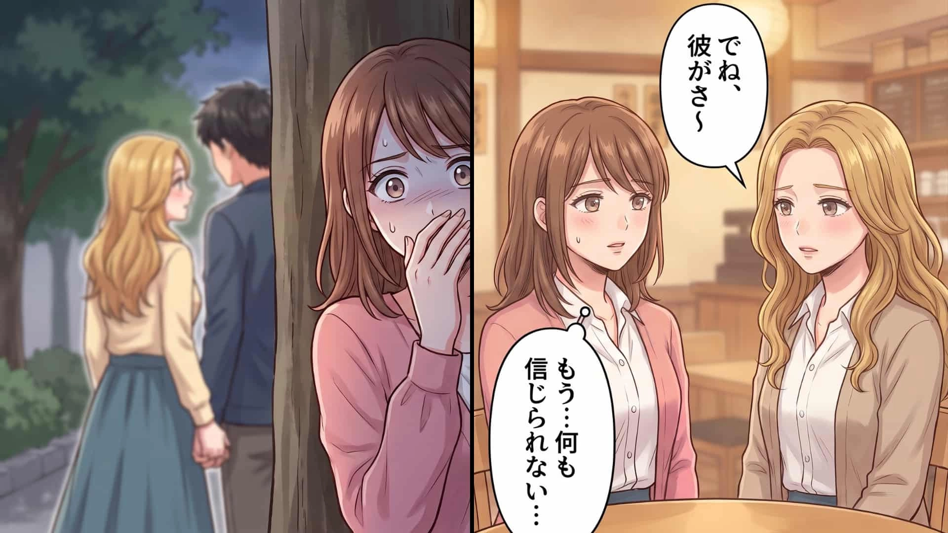 【後編】「もうなにも信じられない」恋を応援してくれるはずの友人が、まさかの行動を！？背筋も凍るような【とんでもない裏切り】とは…！