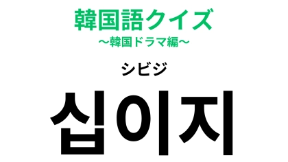 「십이지（シビジ）」の意味は？12年で一周するもの！【韓国語クイズ】