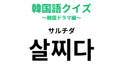 【韓国語クイズ】「살찌다（サルチダ）」の意味は？露出の多い夏には避けたいこと...！