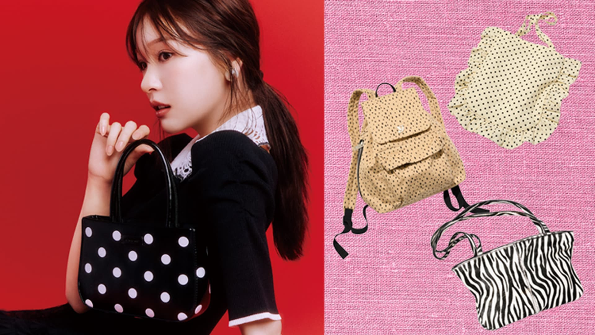 シンプルコーデに一点投入！今っぽコーデをつくれる「柄ものバッグ」をご紹介♡