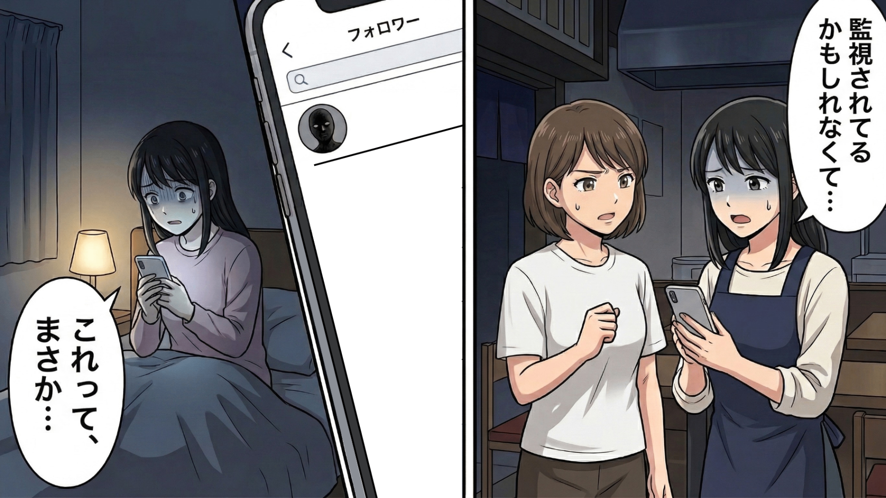 【後編】居酒屋バイトに来る、ただの無口な常連客。休日にカフェを満喫する様子をSNSに投稿すると、なぜか目の前に彼が立っていて！？私の居場所がバレた【恐怖の理由】とは...！