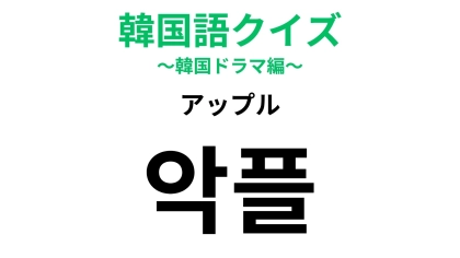 「악플（アップル）」の意味は？リンゴとは関係ありません！