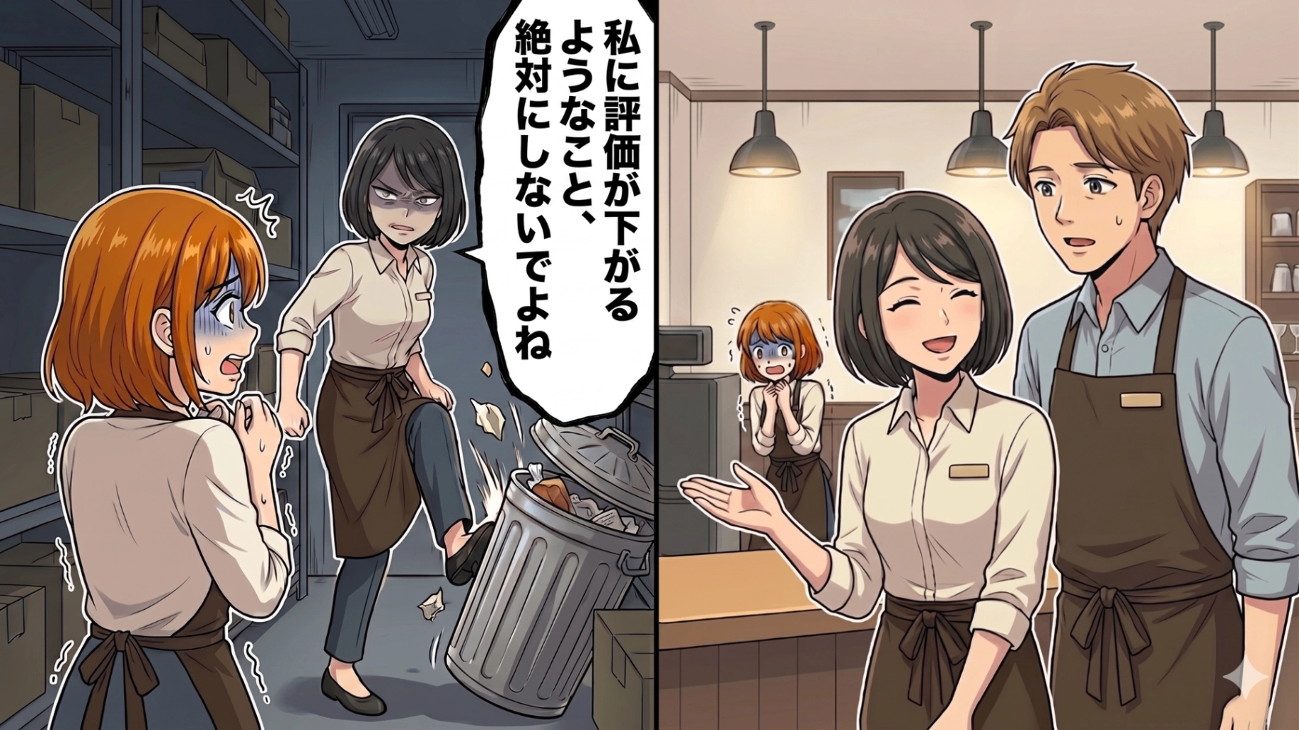 【後編】バイト先のやさしい先輩♡ しかし、私のミスをきっかけに【恐ろしい本性】が現れて...！？