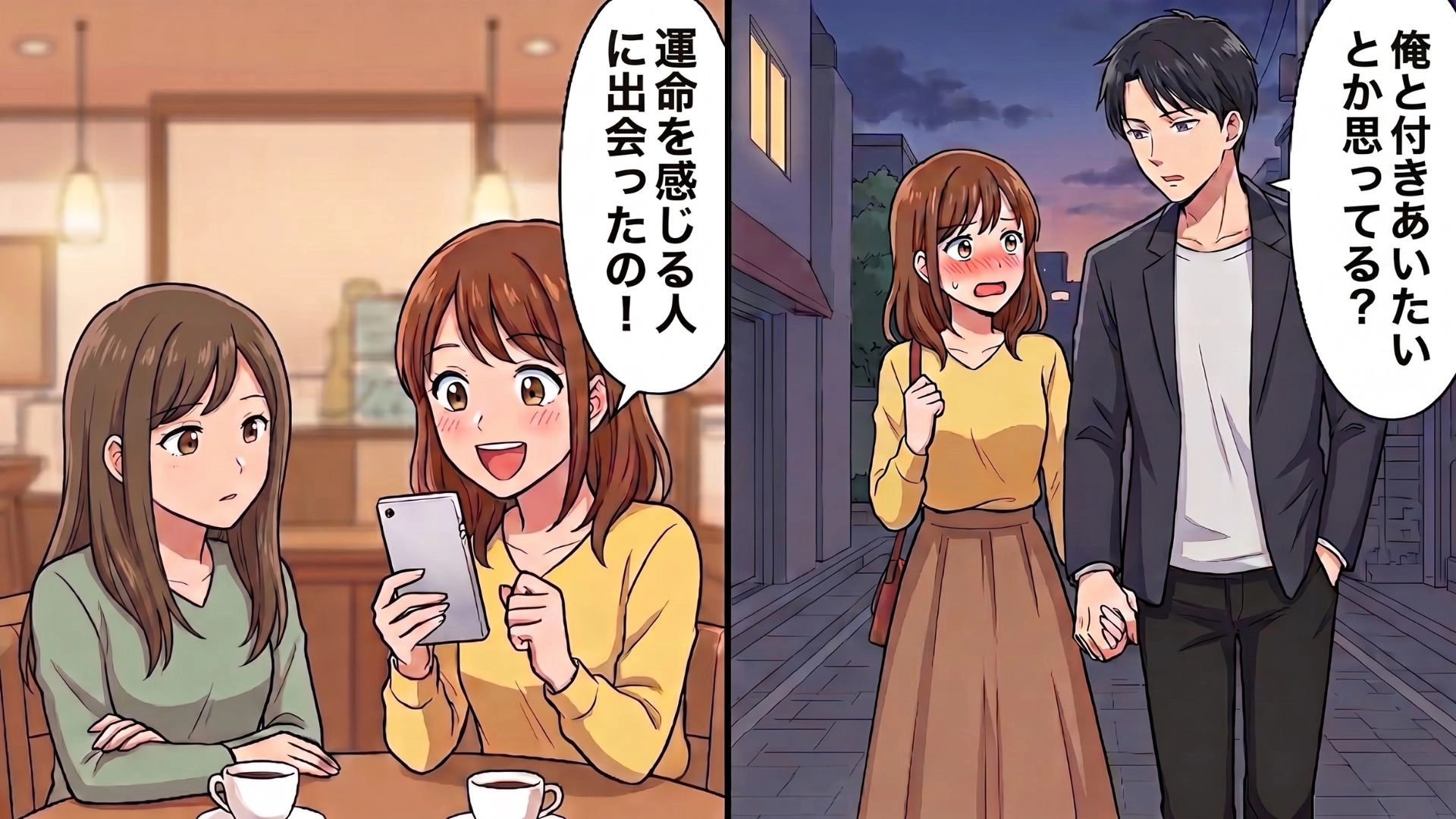【初デート】の帰り道。先輩が手を繋いできて...予想外の“クズ発言”を！？・前編