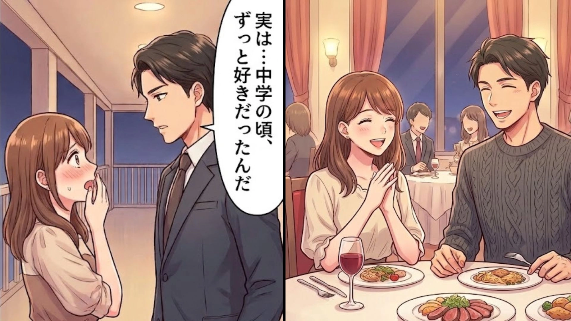 【同窓会で再会】した初恋の相手と念願のデート♡ 甘い雰囲気から一転、カラオケで彼が放った『信じられないひと言』とは...！