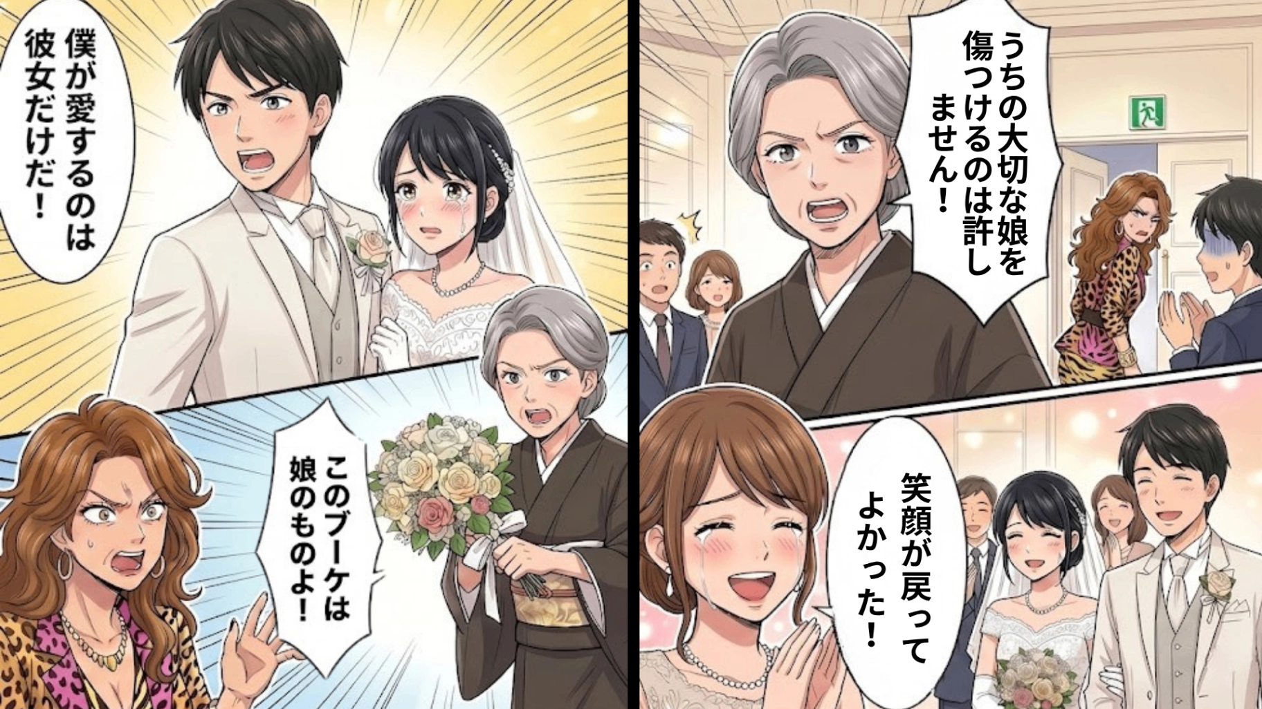 【後編】【結婚式】「私のほうが彼にふさわしい！」披露宴に見知らぬ女性が現れて...【まさかの修羅場】に！？
