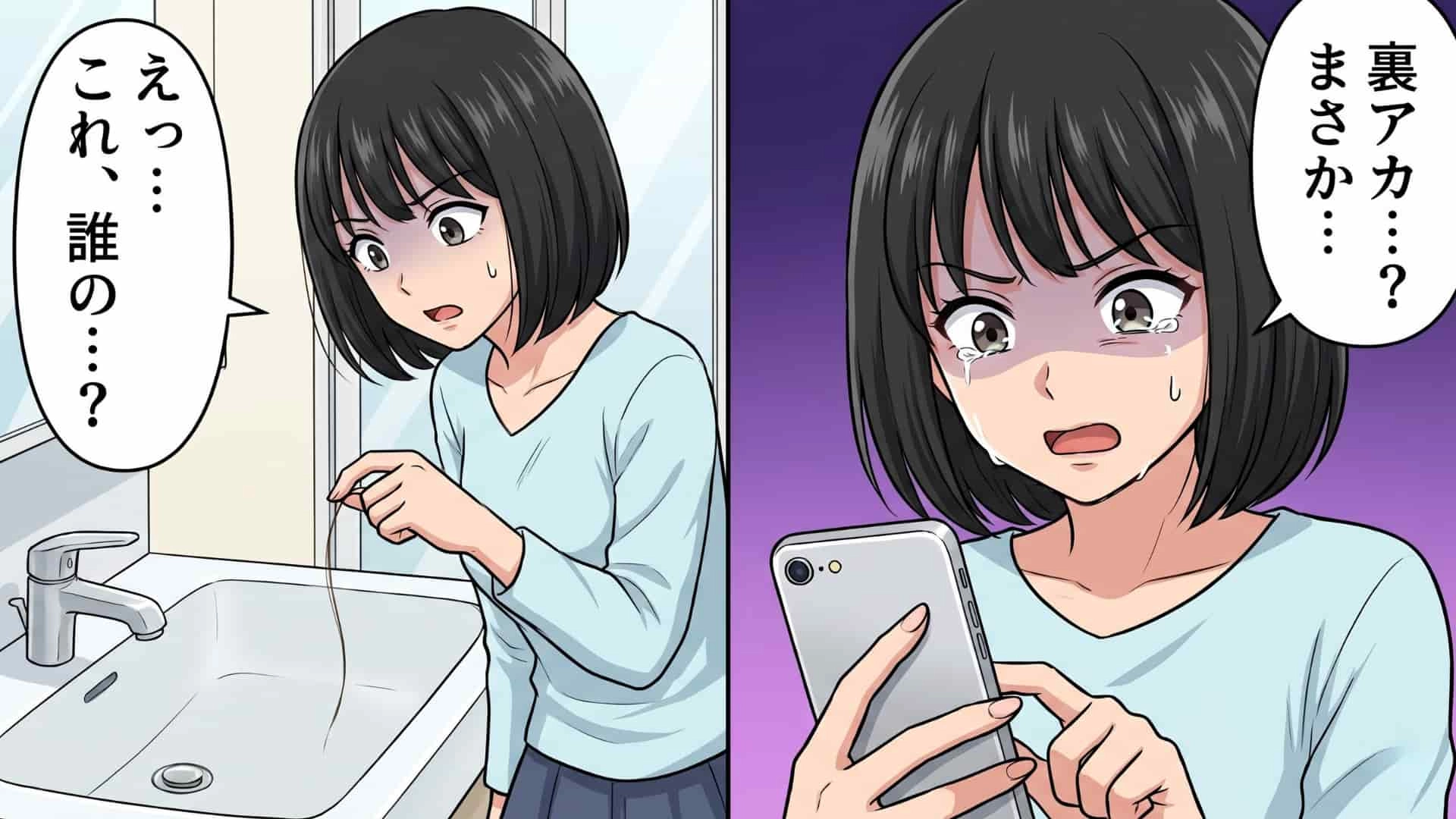【最後にスカッと！】彼の家で見つけた1本の髪の毛。その後、確実な証拠を手にした主人公は【まさかの反撃】を...！？・前編
