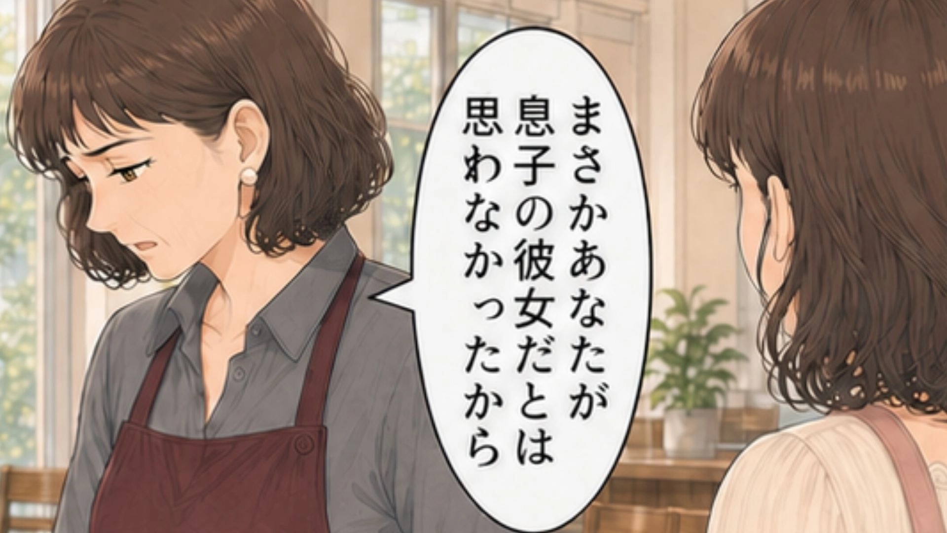 【衝撃展開】バイト先のお局に悩まされる私。彼氏のお母さんとの食事会で【最悪な事態】が...！