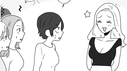 垢抜けすぎ...！？留学に行った友だちの変貌にドン引き...！