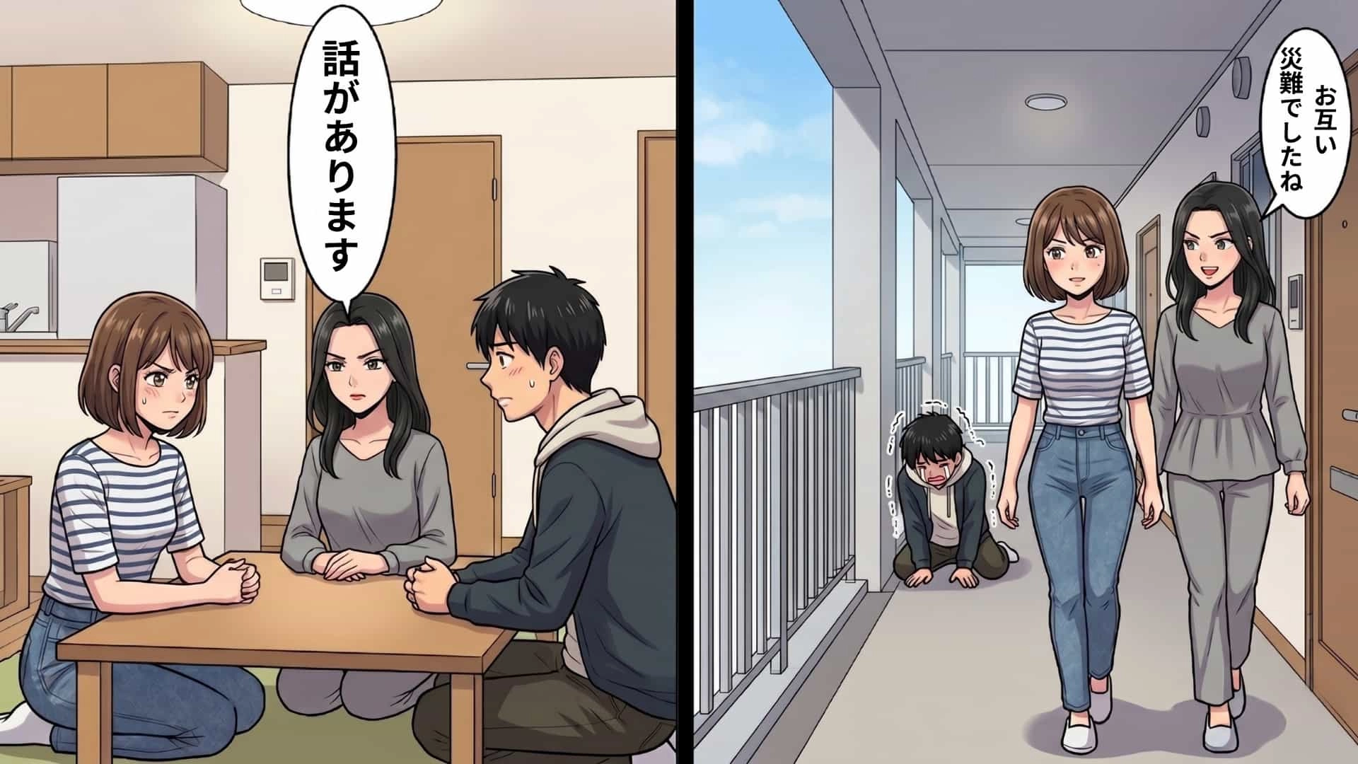 【後編】「寂しいから会いたい」元カレから突然の連絡。軽い気持ちで家に行くと、【とんでもない修羅場】に...！？