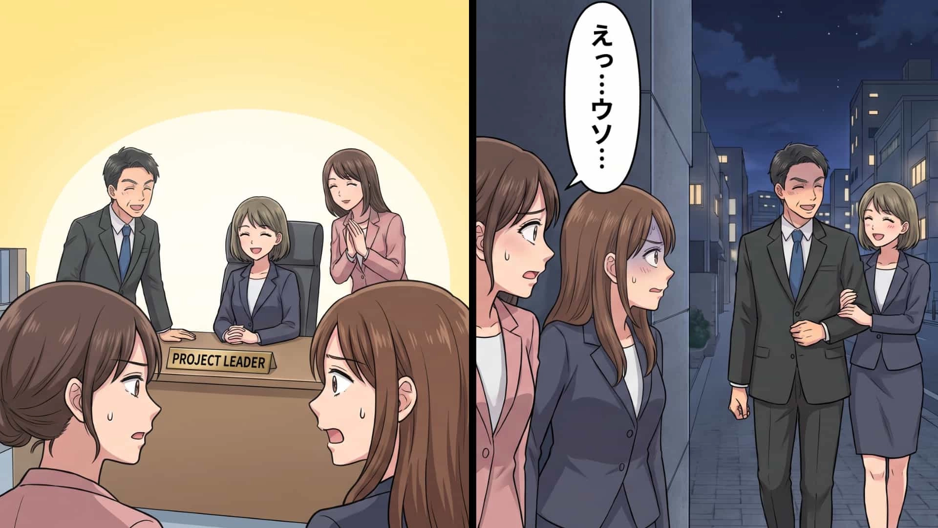 【後編】【職場】新卒女子が舐めた態度を連発。理不尽な注意を受けた私が目撃した、【社内を揺るがす衝撃の裏事情】とは…！？
