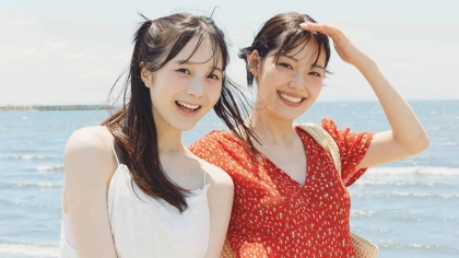 【本田紗来＆中村里帆】ほどよい肌見せがポイント♡ 海に映える「夏コーデ」特集