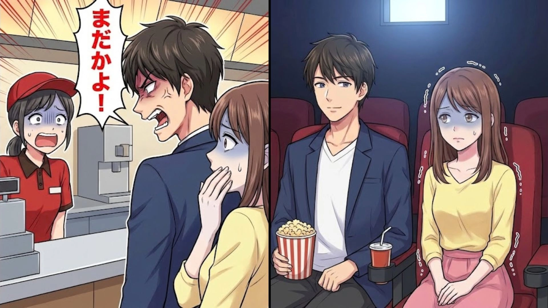 【衝撃】「まさかこんな人だったなんて…」憧れの彼との〈映画デート〉で起きた悲劇。やさしかった彼が突然見せた、信じられない本性とは...！