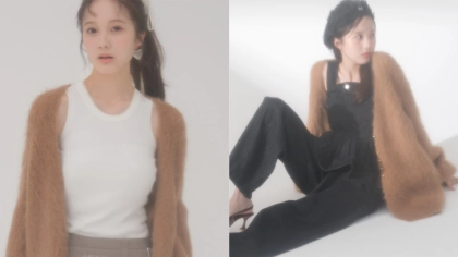 ラフにも色っぽくも振れる♡ ふんわり上質なニットの「アウターライクカーデ」って？