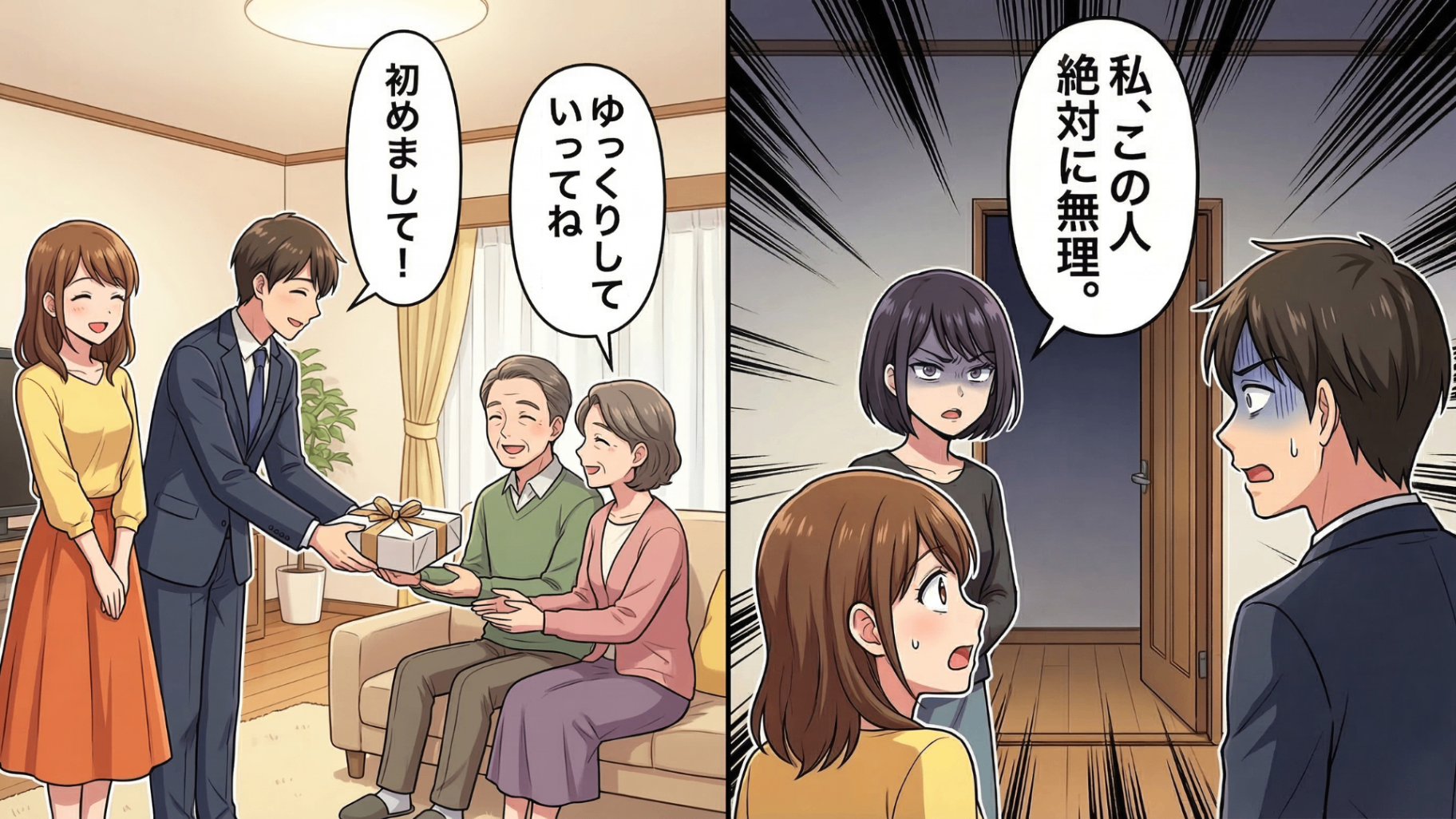 「私、この人絶対に無理」大好きな彼を家族に紹介すると...妹が突然の猛反発で思わぬ大波乱に！？彼女が彼を頑なに拒絶した【とんでもない理由】とは？・前編