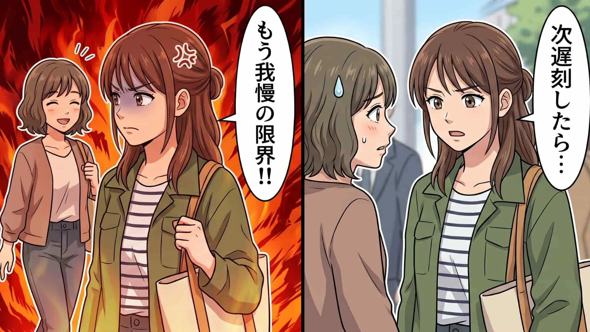 【後編】遅刻常習犯の友人が放った『信じられない言い訳』。限界を迎えた主人公は、【まさかの解決策】を提案...！？