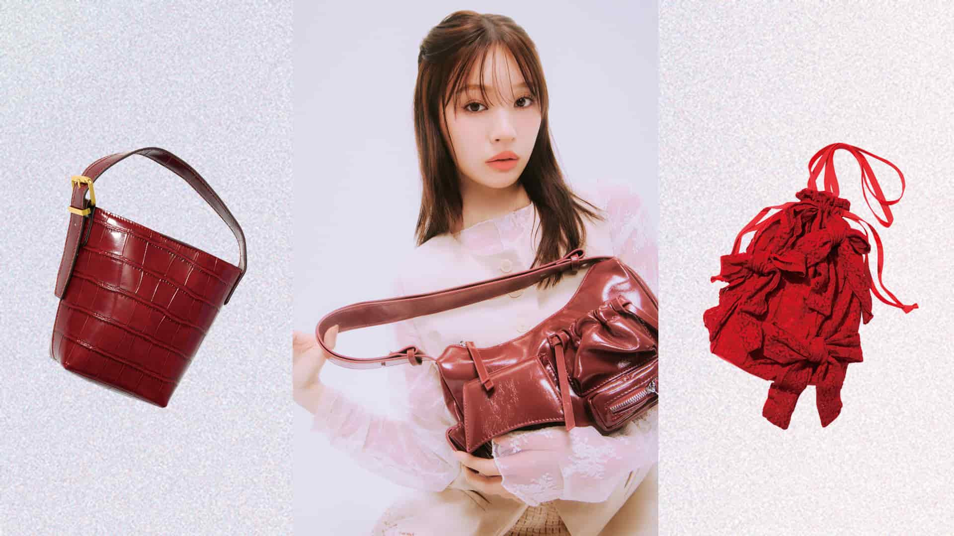 【中川紅葉】今季No.1のトレンドカラー！存在感抜群な「赤バッグ」特集♡