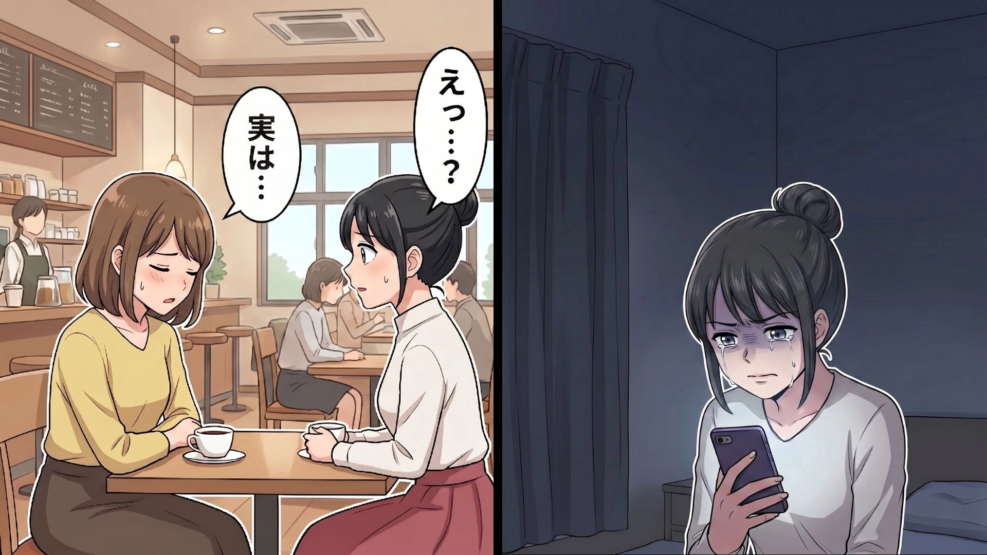 「彼女がいる人を好きになって...」親友が明かした“最低な秘密”。深刻な恋愛相談に隠された【恐ろしい真実】とは…!